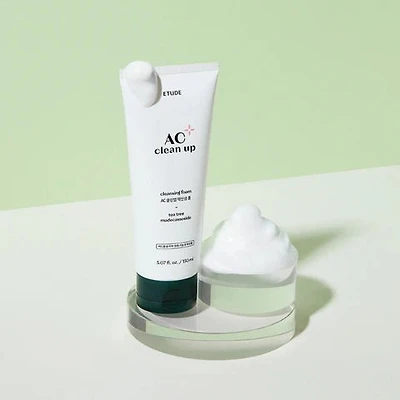 ETUDE AC Clean Up Cleansing Foam 150ml