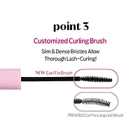Etude Curl Fix Mascara 01 Black