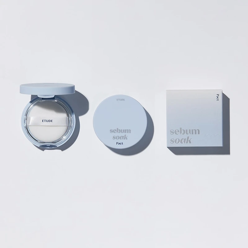 Etude Sebum Soak Pact 9.5g