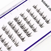 Kiokii Book Cluster Glue-Free Lashes - Elegant Length 10mm-12mm