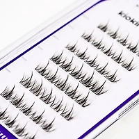 Kiokii Book Cluster Glue-Free Lashes - Elegant Length 10mm-12mm