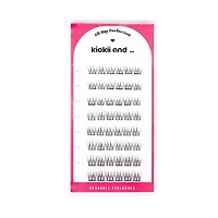 Kiokii Book Cluster Glue-Free Lashes - Fluttery Natural 12mm-10mm
