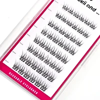 Kiokii Book Cluster Glue-Free Lashes - Fluttery Natural 12mm-10mm