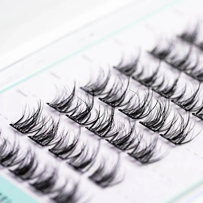 Kiokii Book Cluster Glue-Free Lashes - Silk Stacks 13mm