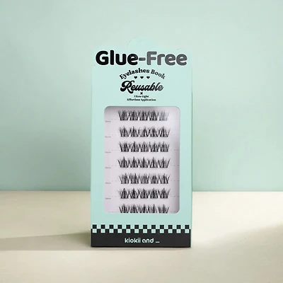Kiokii Book Cluster Glue-Free Lashes - Silk Stacks 13mm