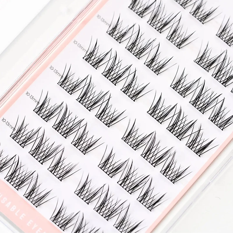 Kiokii Book Cluster Glue-Free Lashes - Voluminous Drama 10mm-13mm