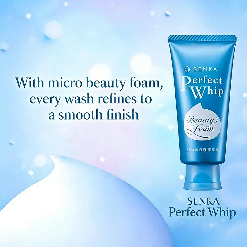 SHISEIDO SENKA Perfect Whip Foam Cleanser BT21 120g