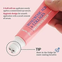 FARMSTAY Hyaluronic Acid & Collagen Rolling Eye Serum 25ml