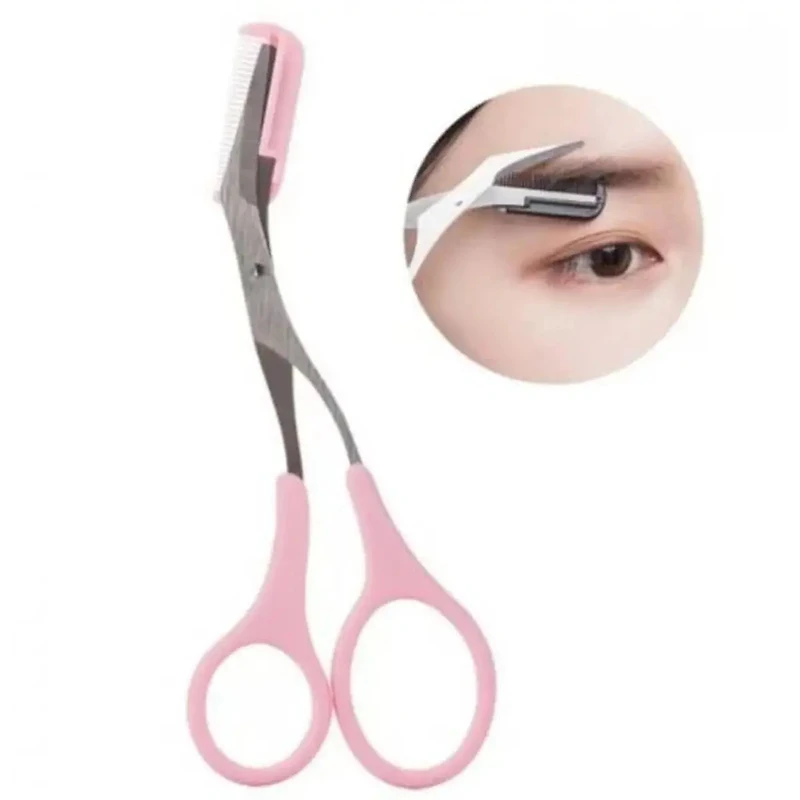 FILLIMILLI Eyebrow Scissors With Comb 1pc