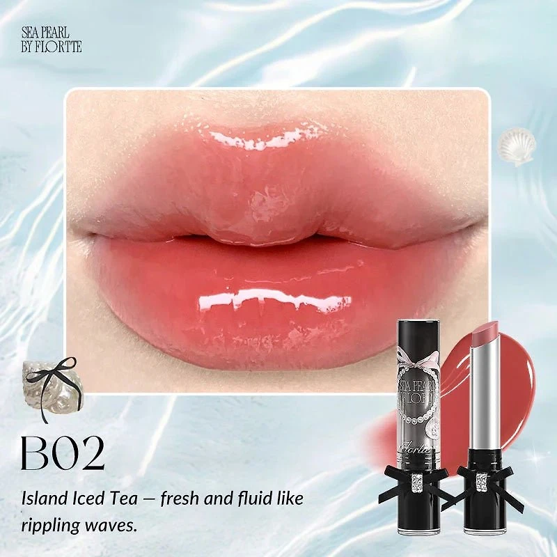 FLORTTE Glass Ocean Solid Lip Balm (5 Shades)