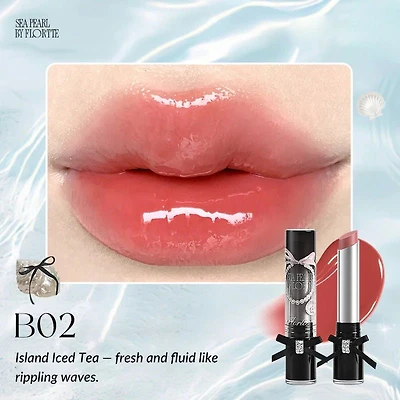 FLORTTE Glass Ocean Solid Lip Balm (5 Shades)