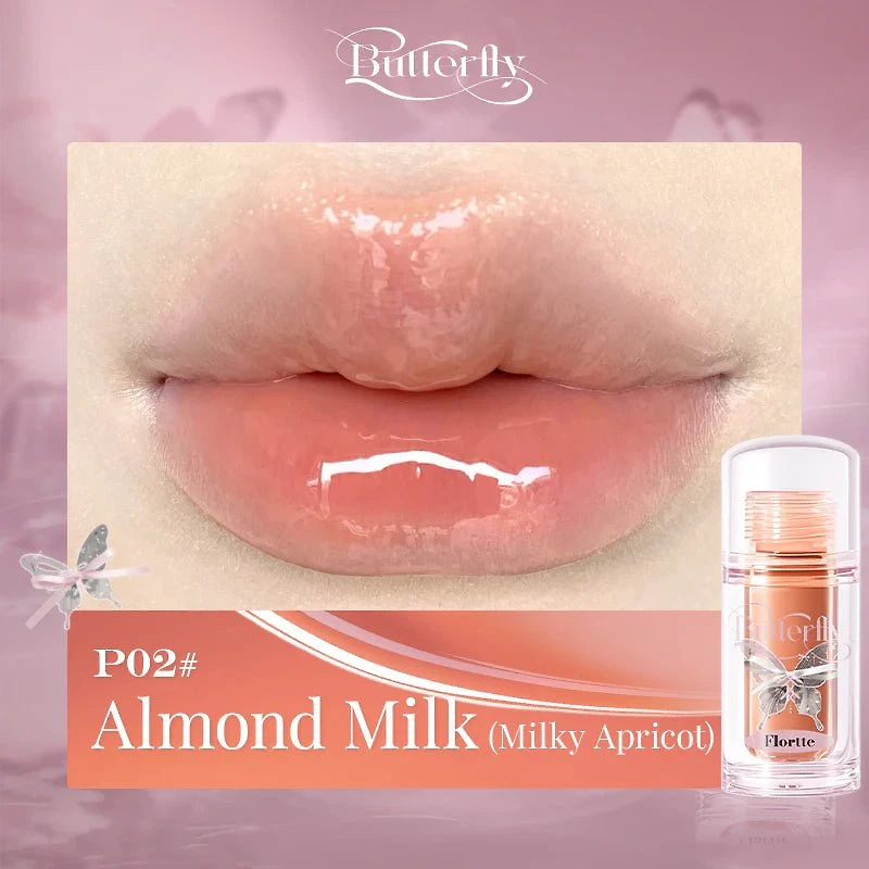 FLORTTE Twin Butterfly Series Lip Serum - Light (3 Shades)