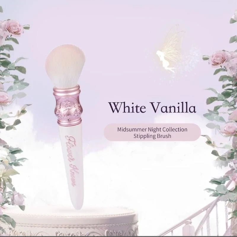 Flower Knows Midsummer Fairytales Blush Brush 1pc (White Vanilla)