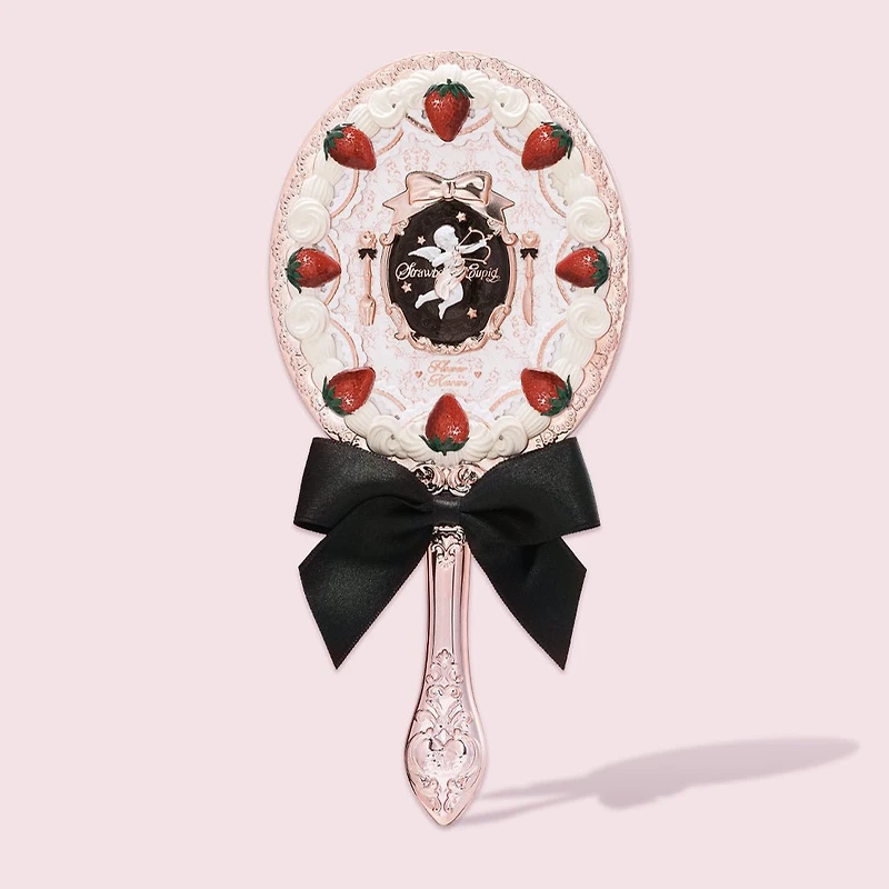 Flower Knows Strawberry Cupid Hand Mirror (3 Styles)
