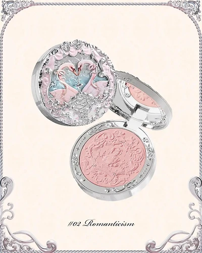 Flower Knows Swan Ballet Series Embossed Blush