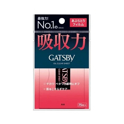 Gatsby Oil Blotting Powder Facial Paper 75 sheets