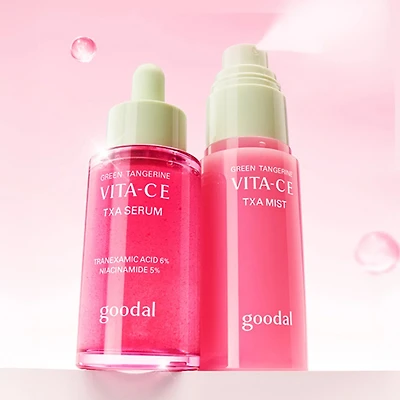 Goodal Green Tangerine Vita Ce TXA Serum 30ml + TXA Mist 50ml Set