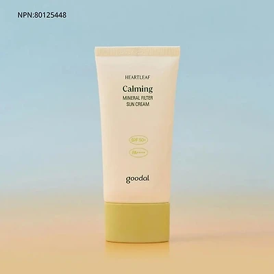 Goodal Heartleaf Calming Mineral Filter Sun Cream 50ml