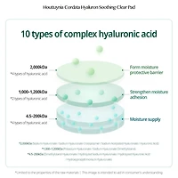 GOODAL Houttuynia Cordata Hyaluron Soothing Clear Pad 70 Pads