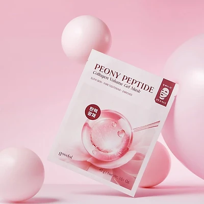 Goodal Peony Peptide Collagen Gel Mask 5pcs