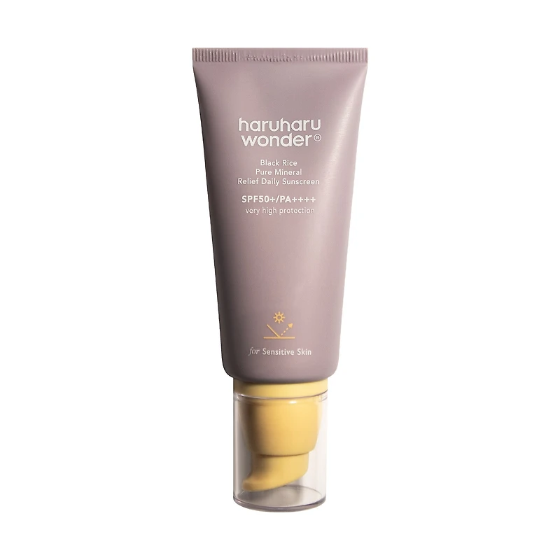 Haruharu Wonder Black Rice Pure Mineral Relief Daily Sunscreen SPF50+ PA++++
