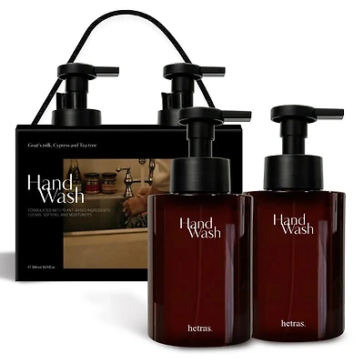 Hetras Perfumed Bubble Hand Wash 515ml x 2 (2 Scents)