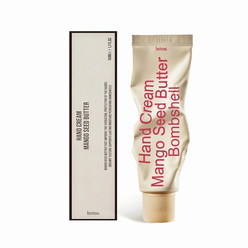Hetras Perfumed Mango Seed Butter Hand Cream 50ml