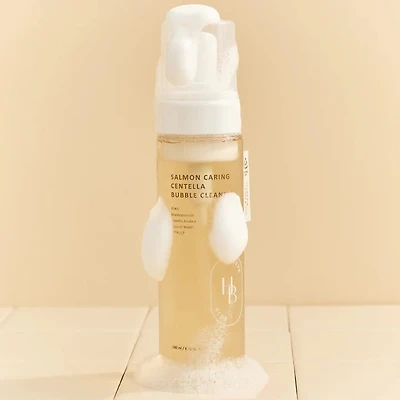 HEVEBLUE Salmon Caring Centella Bubble Cleanser 200ml