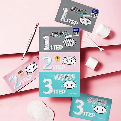 HOLIKA Pig Nose Clear Blackhead 3 Step Patch 1pc