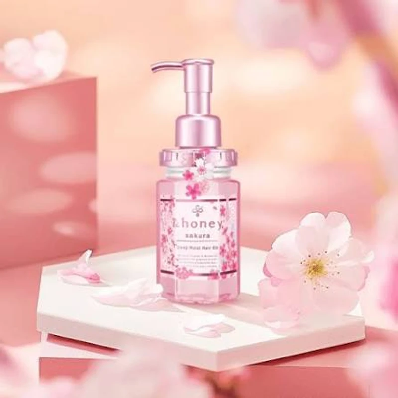 &Honey Sakura Deep Moist Hair Oil 100ml