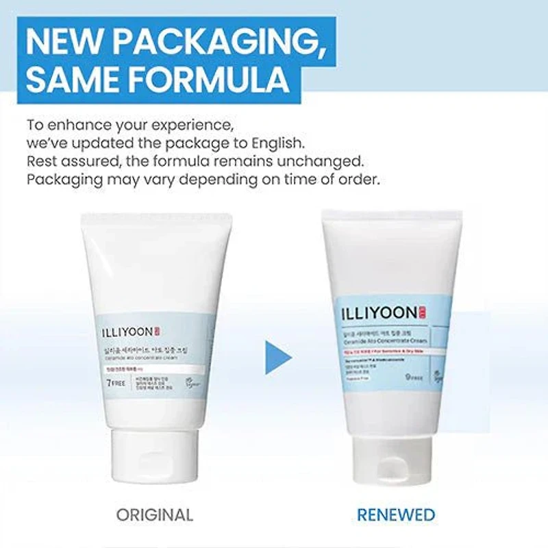 ILLIYOON Ceramide Ato Barrier Duo – Lotion & Concentrate Cream