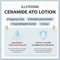 ILLIYOON Ceramide Ato Barrier Duo – Lotion & Concentrate Cream