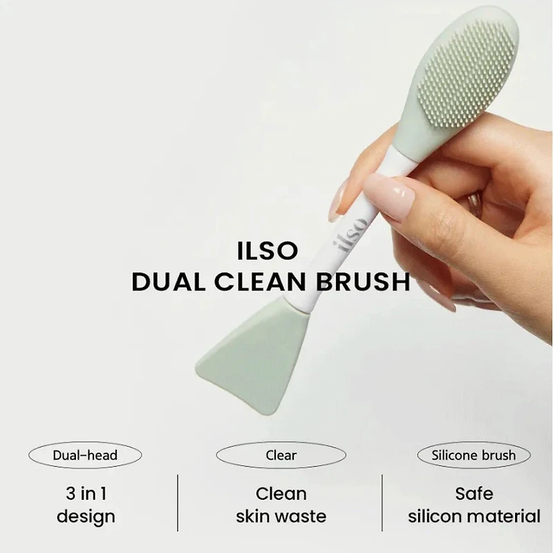 ilso Dual Clean Brush 1pc