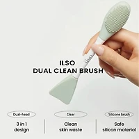 ilso Dual Clean Brush 1pc