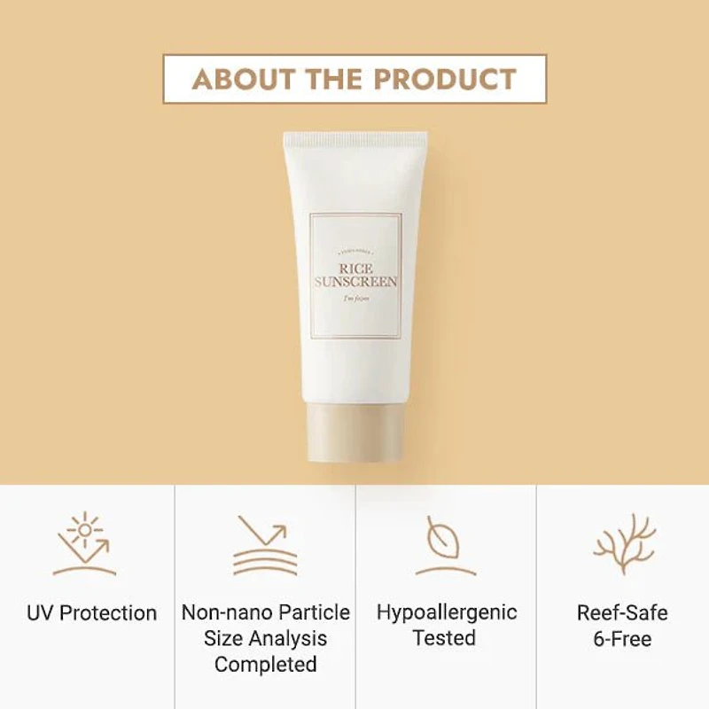 Im From Sunscreen SPF50+ PA++++ 50ml