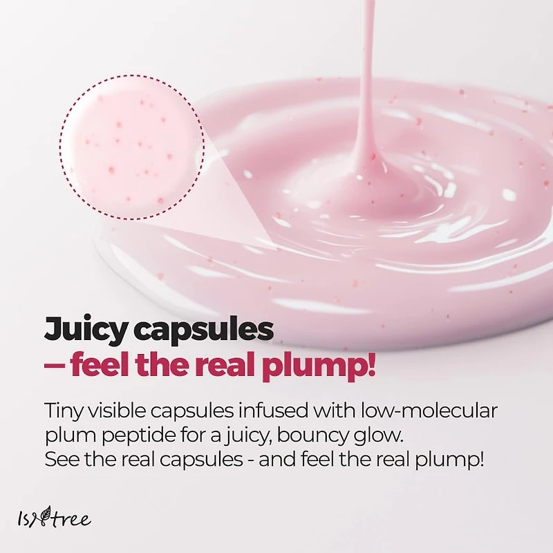 Isntree Plum Peptide Plumping Gel Mask 30g x 4 Sheets