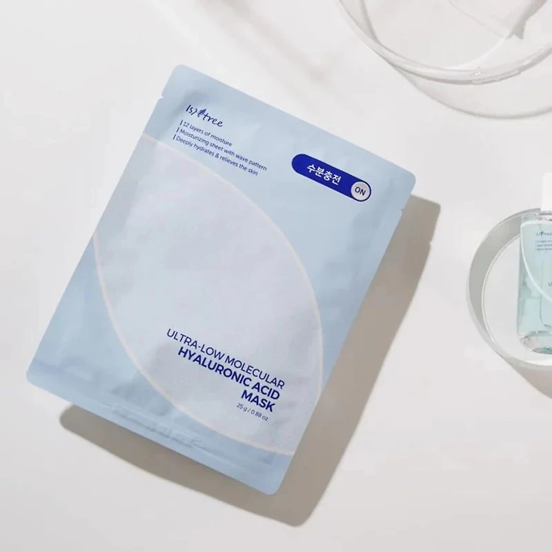 Isntree Ultra-low Molecular Hyaluronic Acid Mask Set 10p