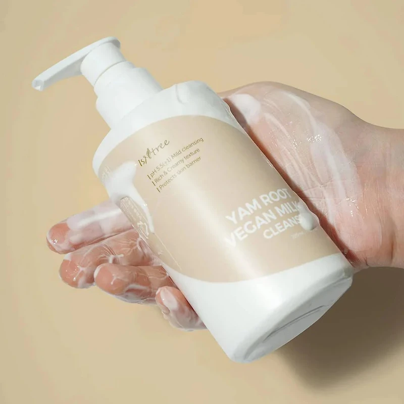 Isntree Yam Root Vegan Milk Cleanser 220ml