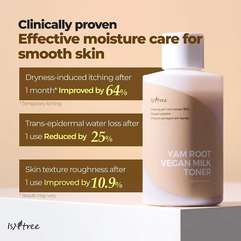 Isntree Yam Root Vegan Milk Toner 200ml