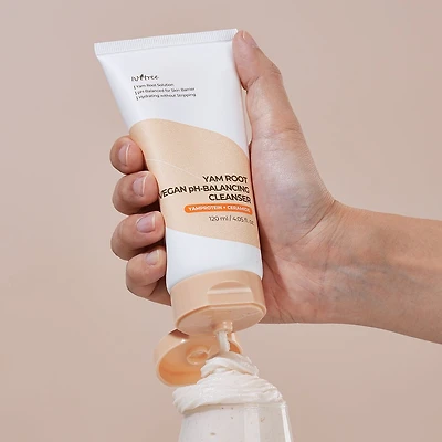 Isntree Yam Root Vegan pH-Balancing Cleanser 120ml