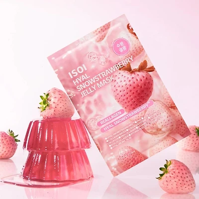 ISOI Hyal Snow Strawberry Jelly Mask
