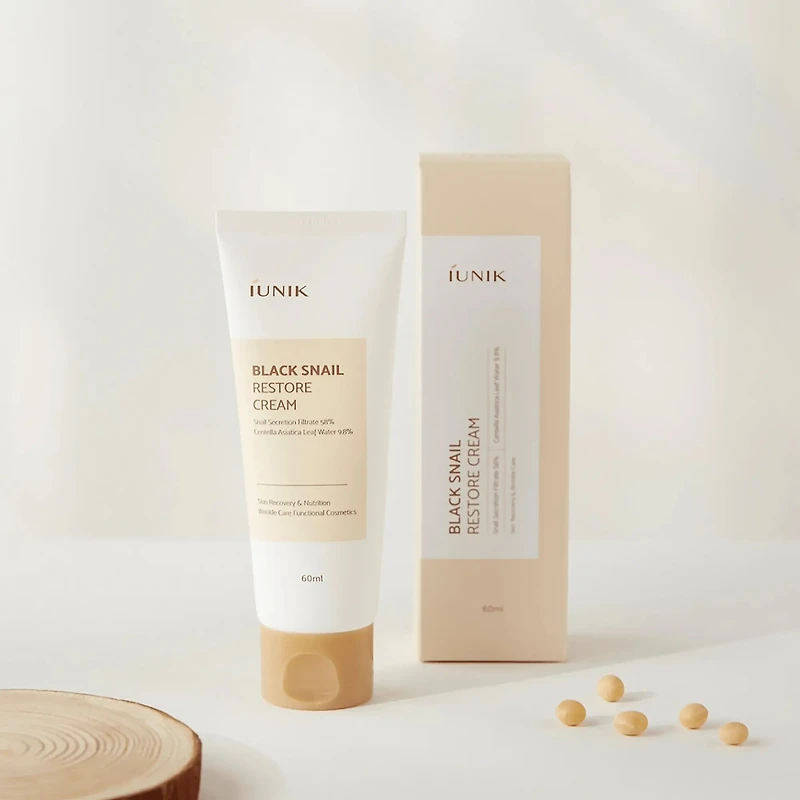 iUNIK Black Snail Restore Cream 60ml