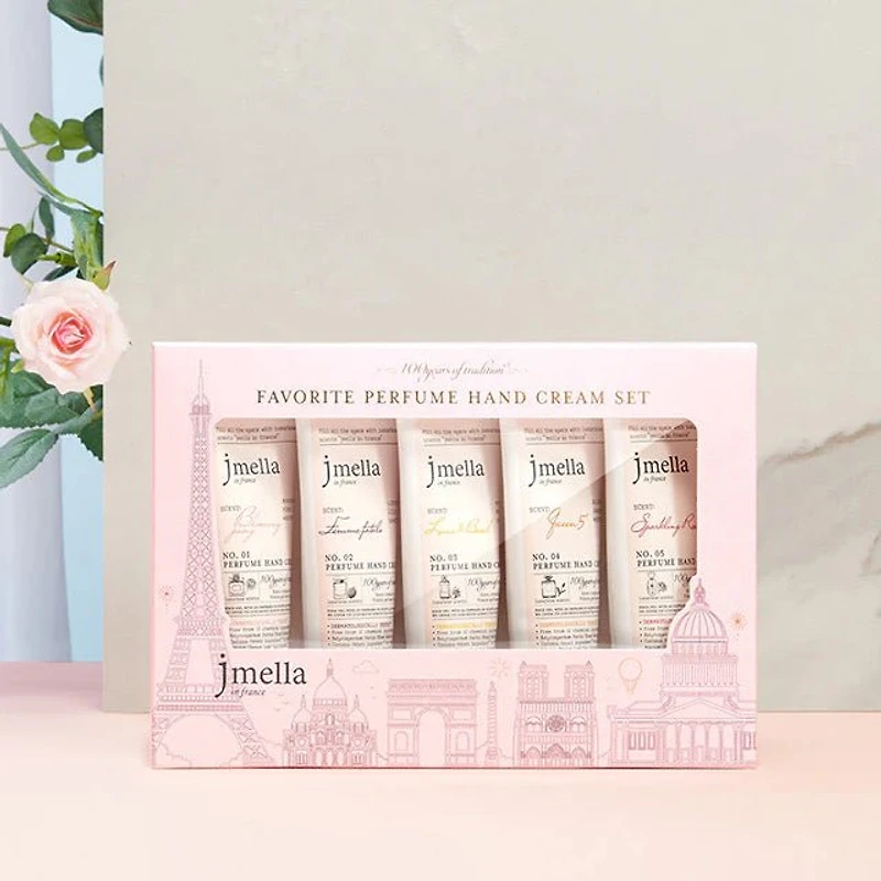 Jmella In France Favorite Perfume Hand Cream Set (50ml x 5)