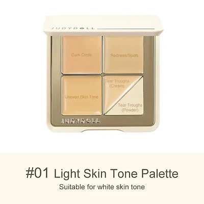 Judydoll Traceless Cloud Touch Concealer Palette (3 Shades)