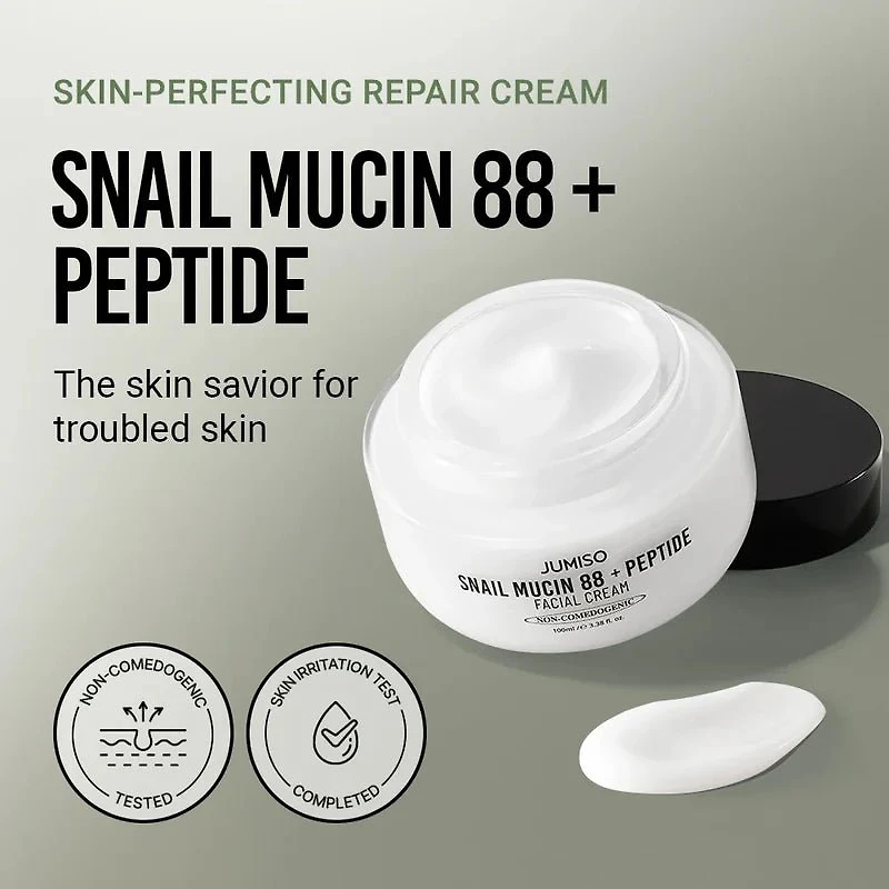 JUMISO Snail Mucin 88 + Peptide Facial Cream 100ml