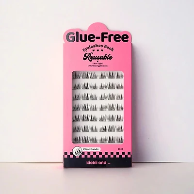 Kiokii Book Cluster Glue-Free Lashes - Silk Mirage 8mm- 12mm