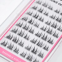 Kiokii Book Cluster Glue-Free Lashes - Silk Mirage 8mm- 12mm