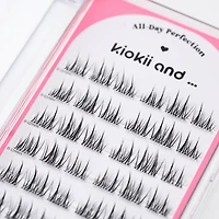Kiokii Book Cluster Glue-Free Lashes - Silk Mirage 8mm- 12mm