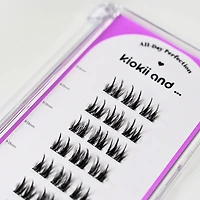 Kiokii Book Cluster Glue-Free Lashes - Airy Hold 9mm-13mm
