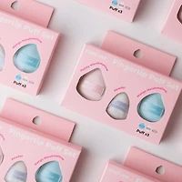 Kiokii Fingertip Puff Set (set of 3)